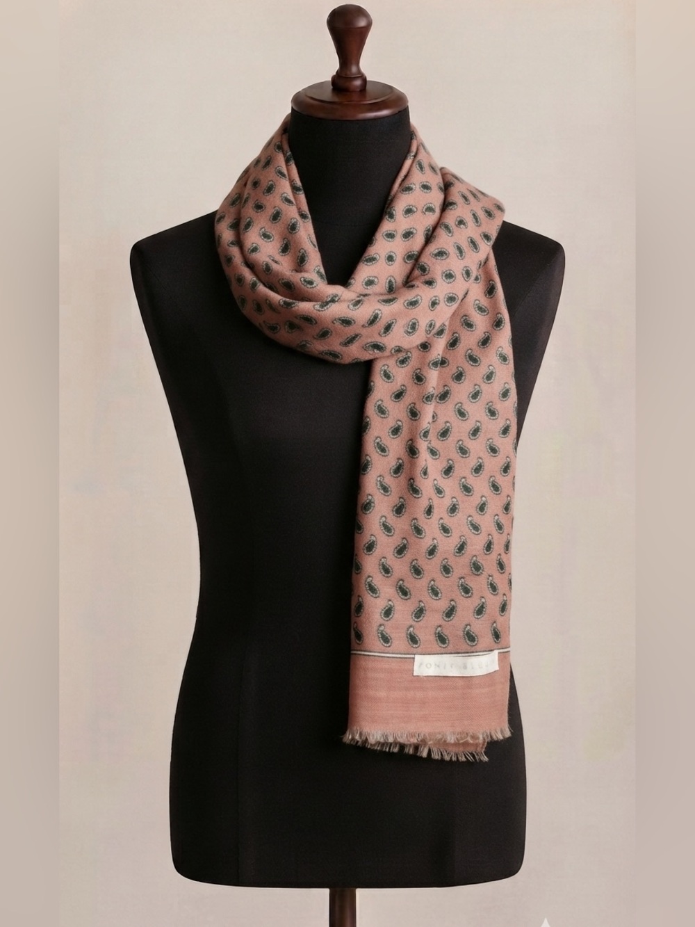 Perry Ellis Vintage-Style Paisley Scarf